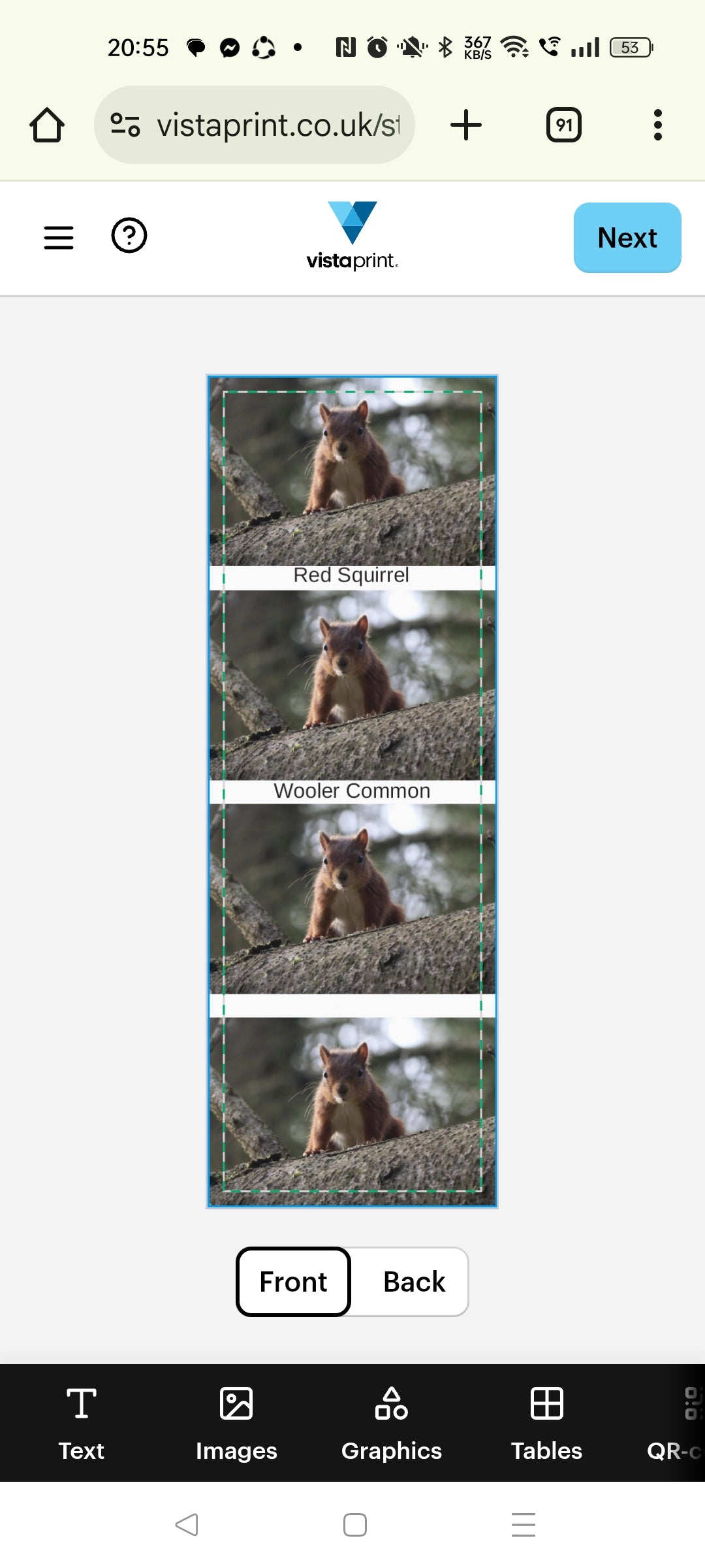 Photo Images On Bookmarks