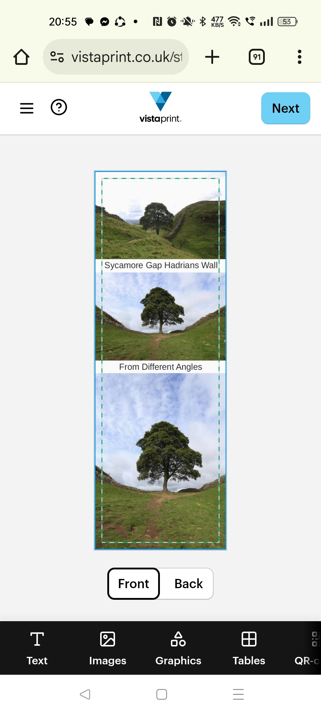 Photo Images On Bookmarks