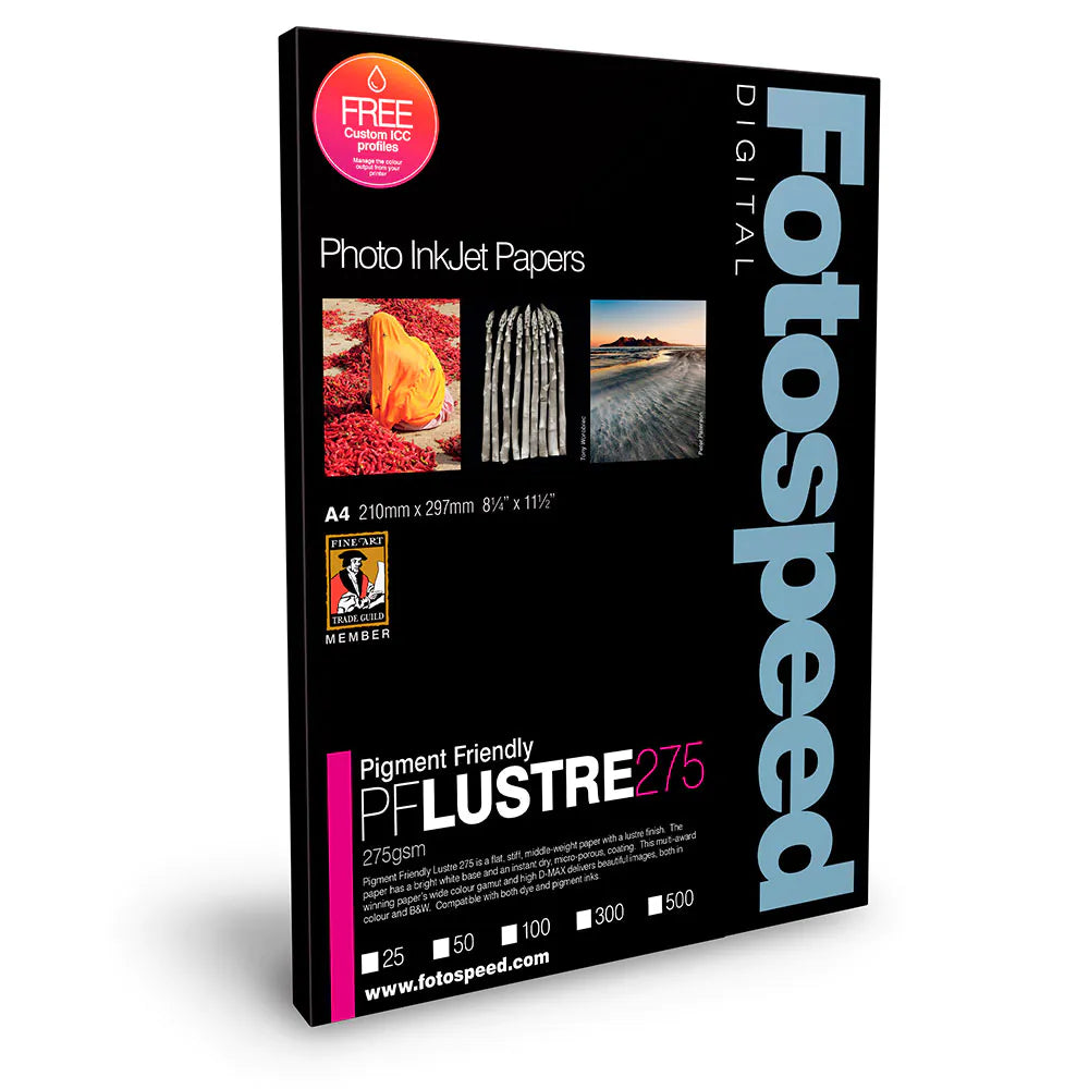 Fotospeed PF Lustre 275 Printable Photo Paper Blank