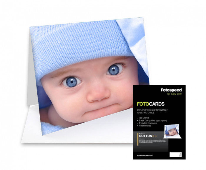 Fotospeed Platinum Cotton 305 Printable Photo Paper Blank