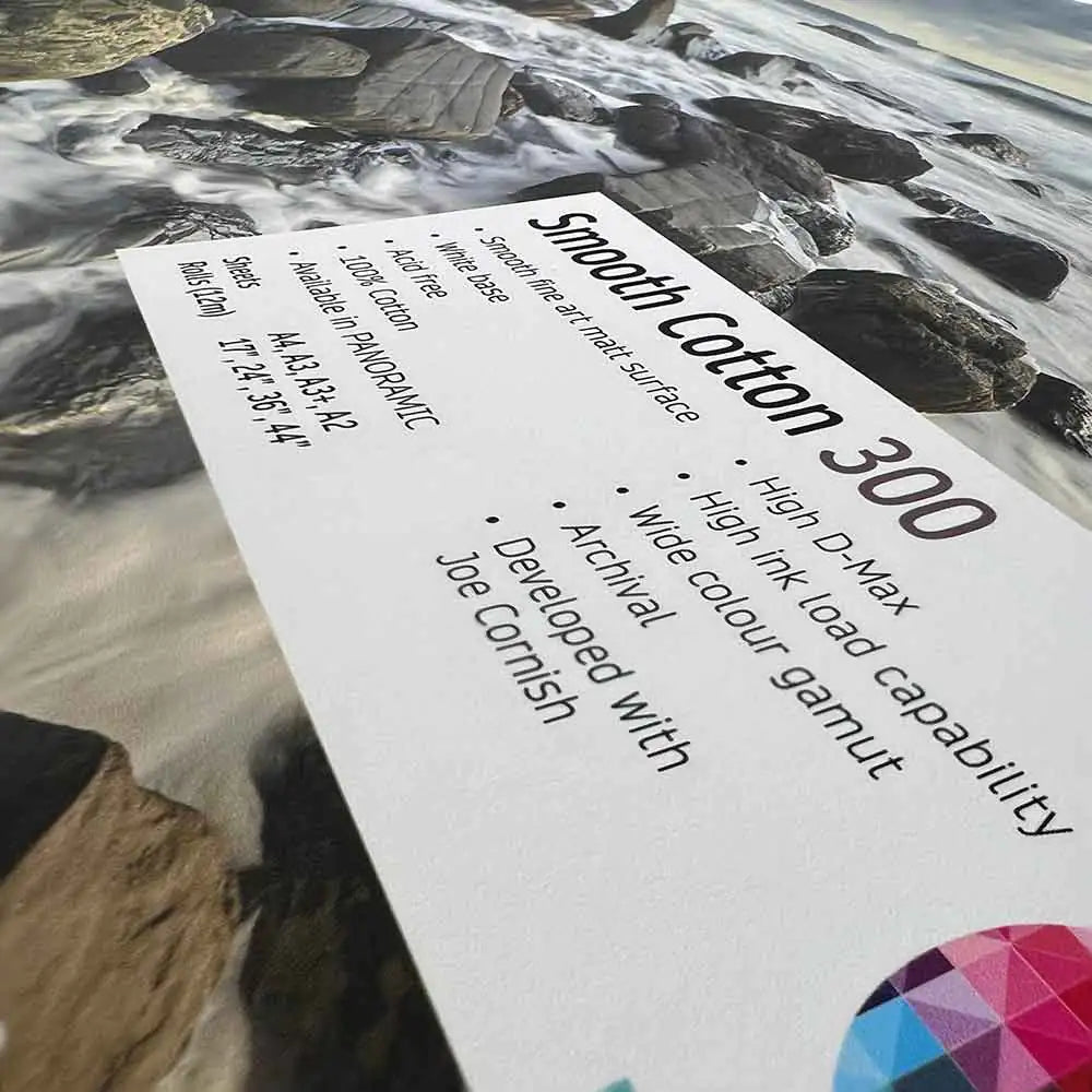 Fotospeed Smooth Cotton 300 Printable Photo Paper Blank