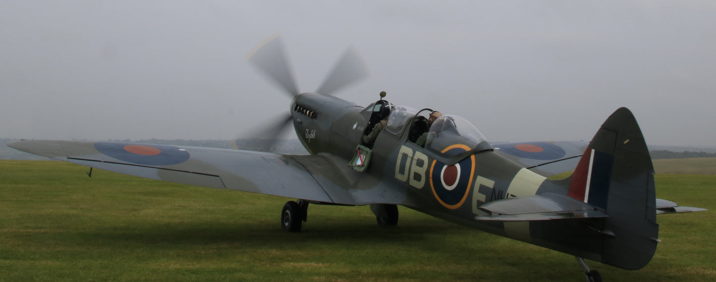 Images Of Planes/Spitfires Captured At Compton Abbas Airfield Photo Print