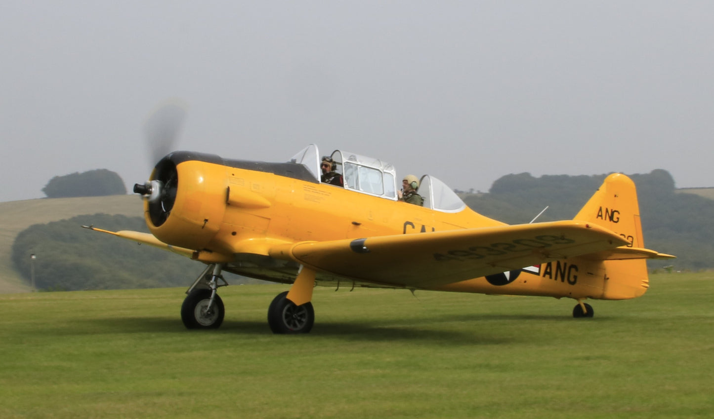 Images Of Planes/Spitfires Captured At Compton Abbas Airfield Photo Print