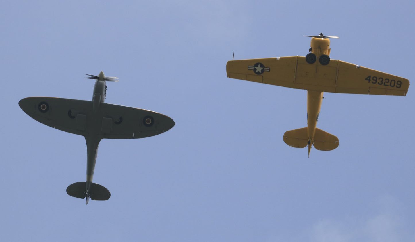 Images Of Planes/Spitfires Captured At Compton Abbas Airfield Photo Print