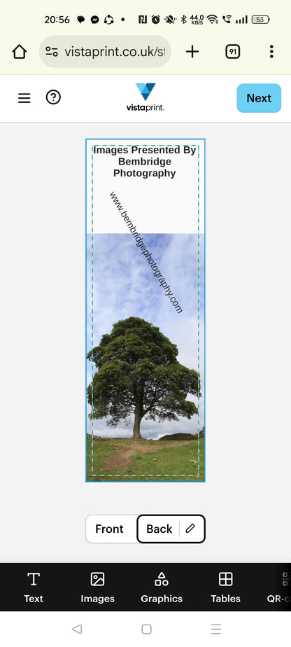 Photo Images On Bookmarks