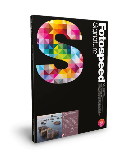 Fotospeed Smooth Cotton 300 Printable Photo Paper Blank